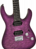 Charvel Pro-Mod Plus DK24 HH HT EB QM Ebony Fingerboard Violet Radiance